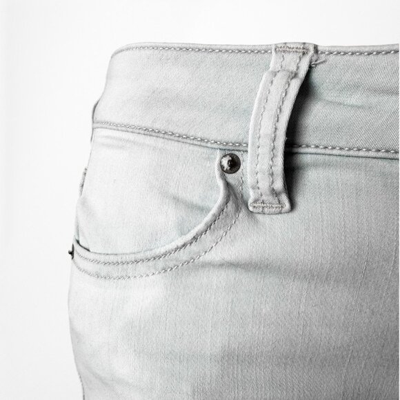 American Eagle Outfitters Mid Rise Ripped Knee Distressed Jegging Jeans Size XS - Picture 6 of 8